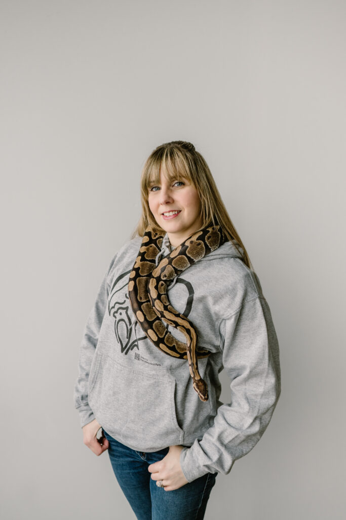 Tyson the ball python